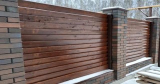 Столбы для забора из кирпича в Назарово - Выгодные цены от 3228 рублей