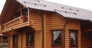 Строительство дома из оцилиндрованного бревна в Назарово - от 135343 рублей