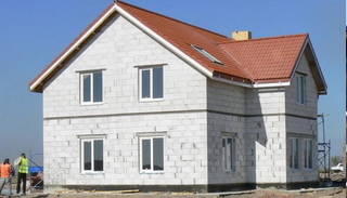 Построить двухэтажный дом из газобетона в Назарово - Строй-Нрв от 135343 рублей