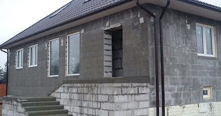 Фасад из газобетона для дома в Назарово - Строй-Нрв, качественная отделка от 2083 руб.