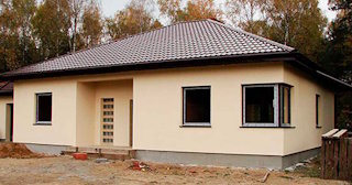 Одноэтажный дом из газобетона под ключ: стоимость от 135343 рублей в Назарово
