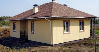 Одноэтажный дом из панелей под ключ в Назарово - Строй-Нрв от 135343 рублей